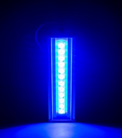Архитектурный светильник "ШЕВРОН" - SVT-ARH L-37-20x50-Blue