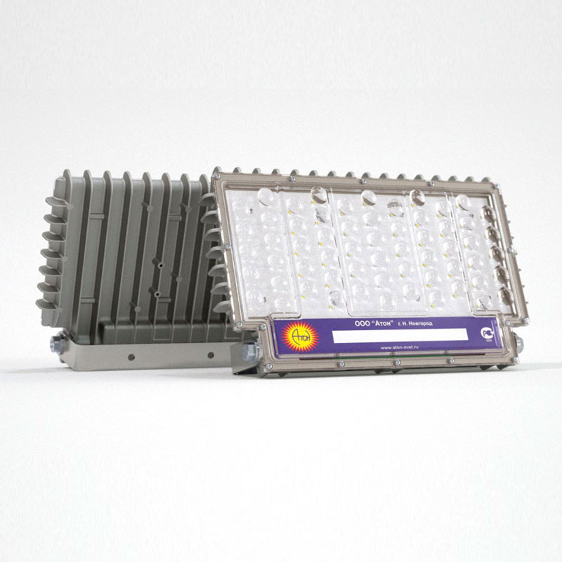 Светильник взрывозащищенный светодиодный АТ-ДОШ-11/50-220VAC-IP67-EX серия Star