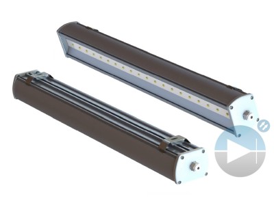 Светодиодный светильник NT-ЛУЧ 62 SR Osram / 5K / ПК